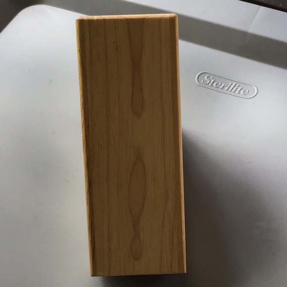 6 STEAK KNIFE WOODEN BLOCK - Picture 6 of 9
